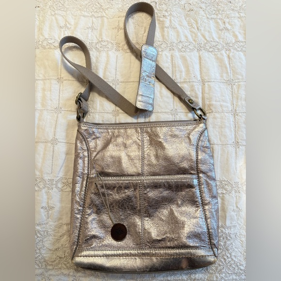The Sak Handbags - The Sak Silver Crossbody Bag
